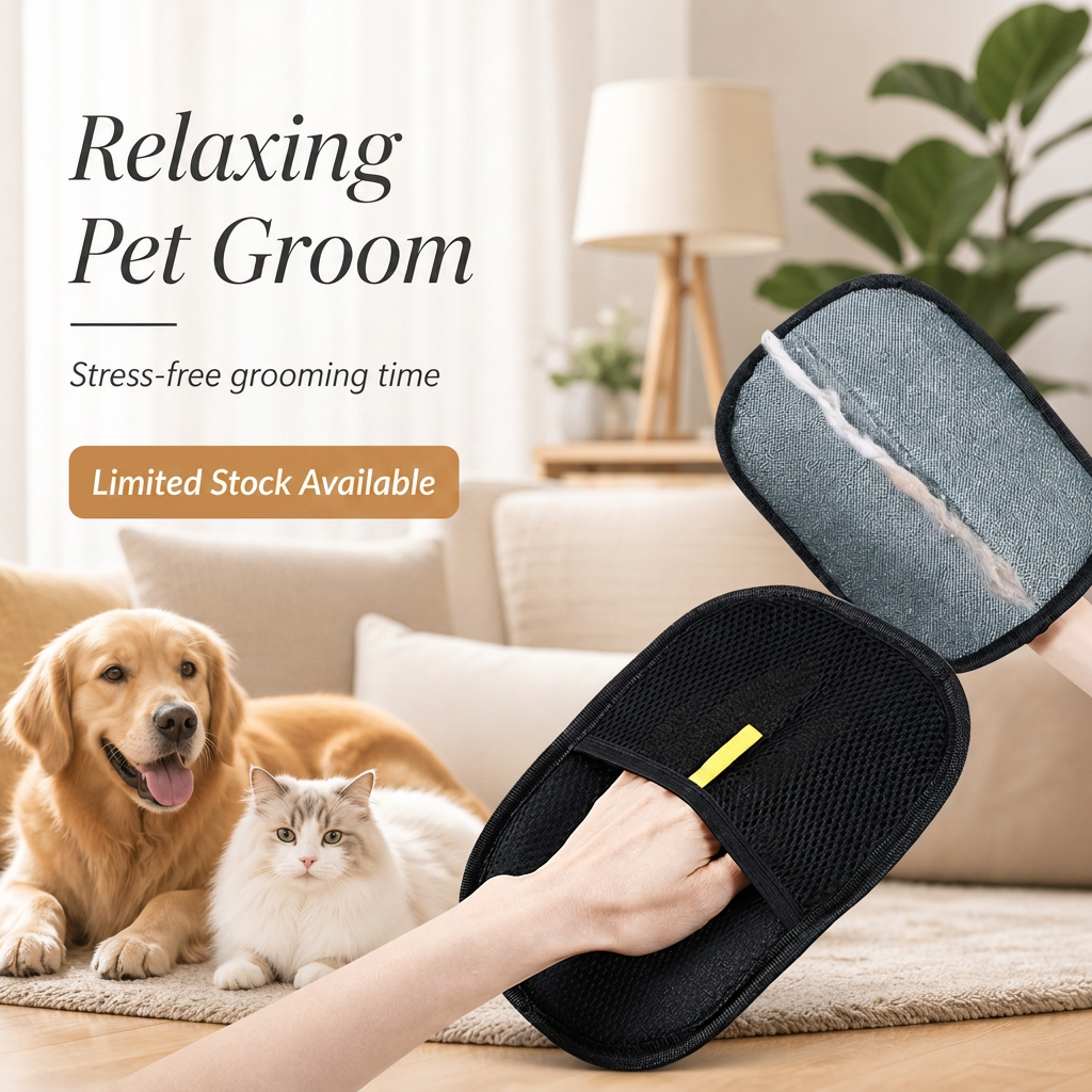 Pet Hair Remover Glove